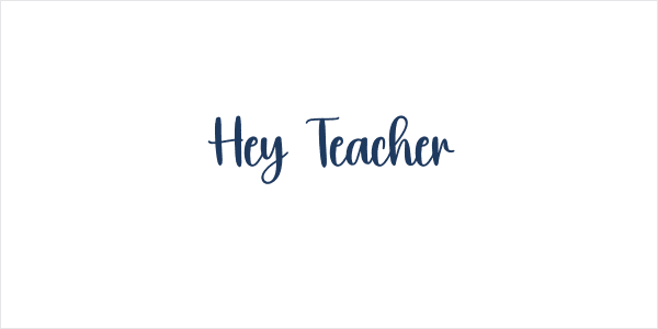 Hey Teacher Logo