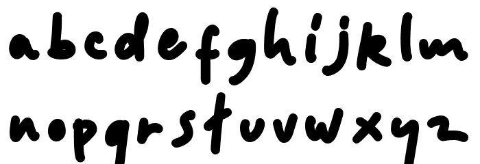 Hey Tiny DEMO Bold Font LOWERCASE