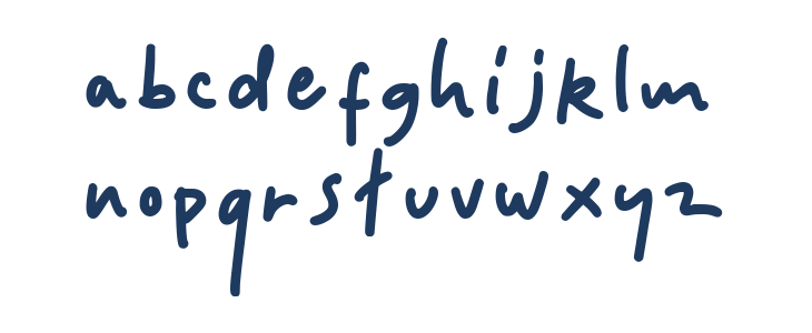 Hey Tiny DEMO Regular Lowercase