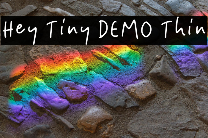 Hey Tiny DEMO Thin Example 3