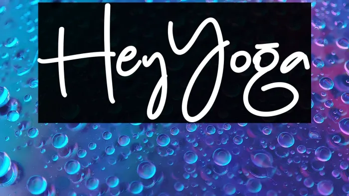 Hey Yoga Example 1
