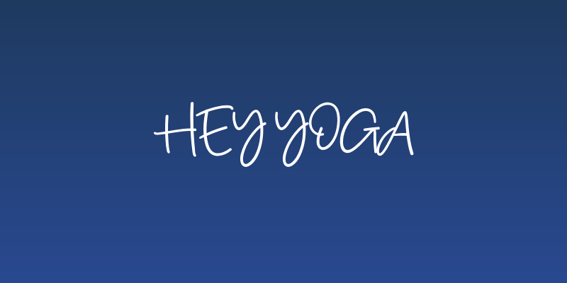 Hey Yoga Social Header