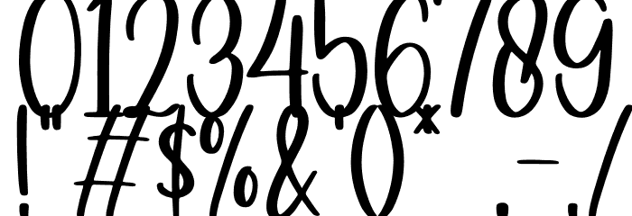 Hey butterfly Font OTHER CHARS