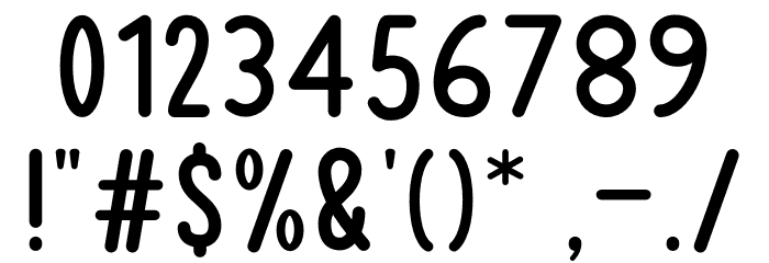 Hey Font OTHER CHARS