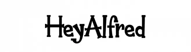 HeyAlfred  Frei Schriftart Herunterladen