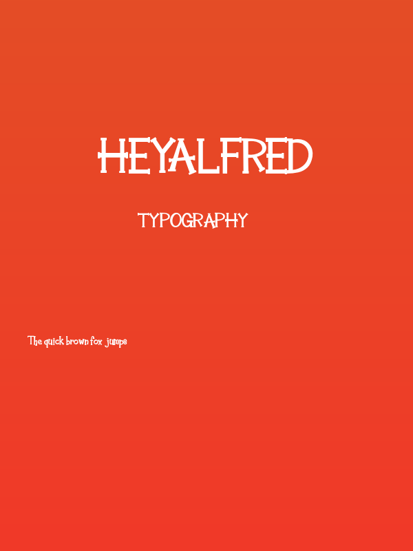 HeyAlfred Poster
