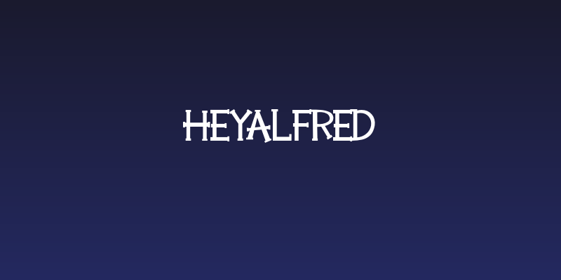 HeyAlfred Social Header