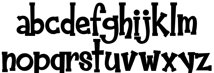 HeyAlfred Font LOWERCASE