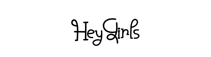HeyGirls Шрифта