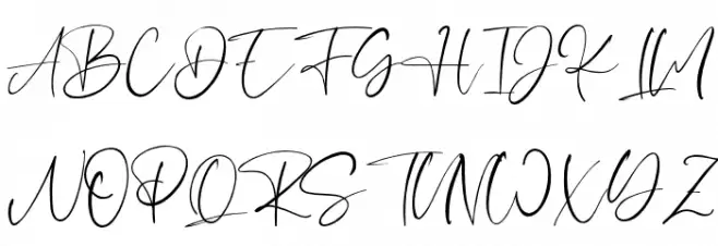 HeyJenifer Schriftart Groß
