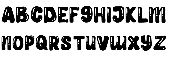 HeyKidos Font LOWERCASE