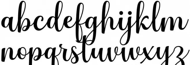 HeyMagnolia 字体 小写