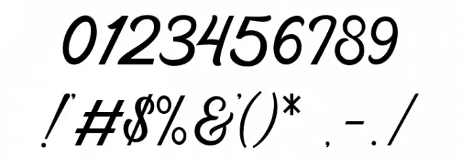 HeyMonday フォント その他の文字