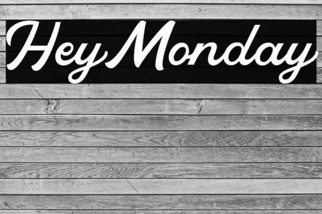HeyMonday フォント examples