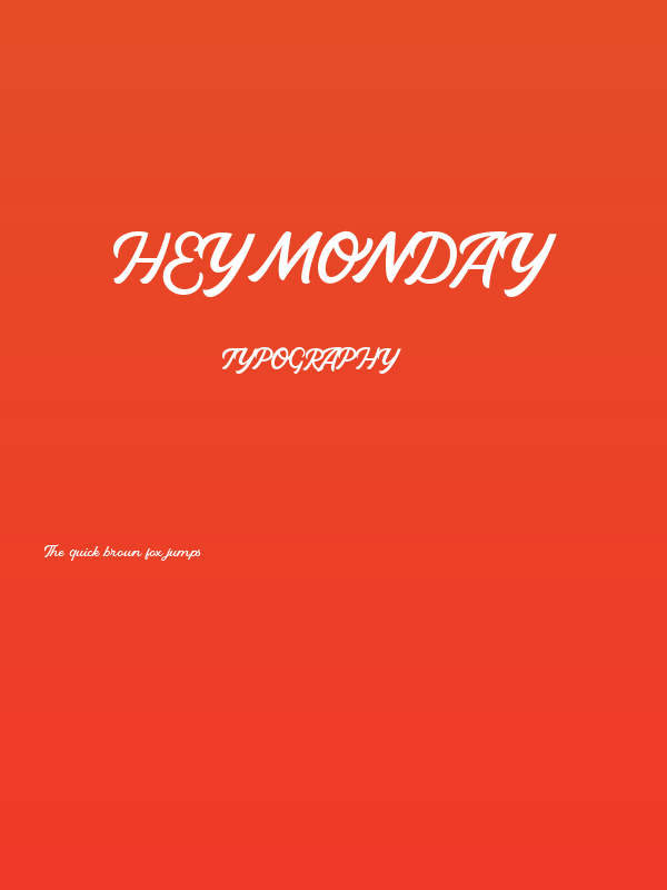 HeyMonday Poster