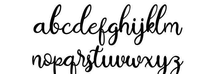 HeySweety Font LOWERCASE