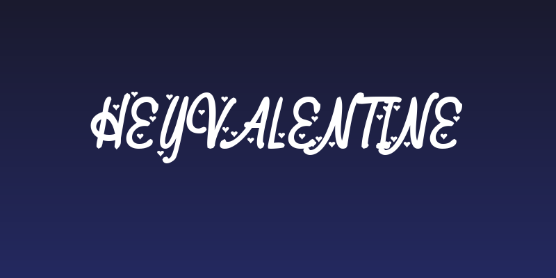 HeyValentine Social Header