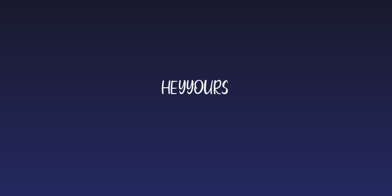 HeyYours Social Header