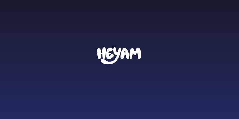 Heyam Social Header