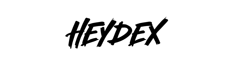 Heydex  免费字体下载