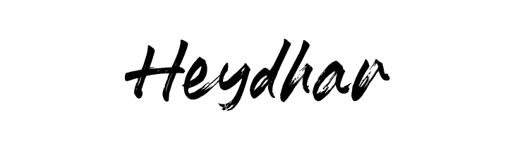 Heydhar  Free Fonts Download
