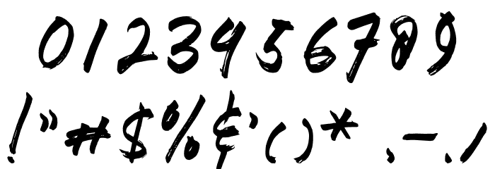 Heydhar Schriftart Anderer Schreiben