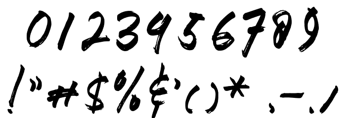 Heydhar Schriftart Anderer Schreiben