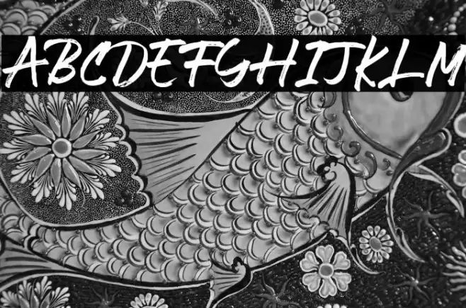 Heydhar Schriftart examples