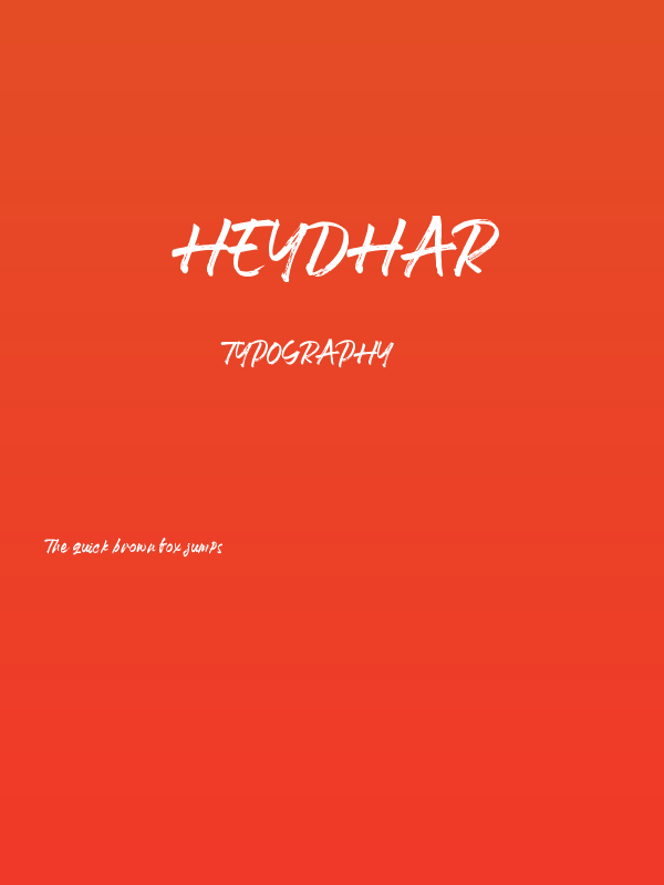 Heydhar Poster