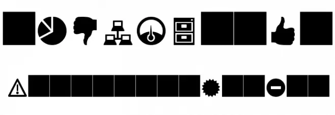 Heydings Icons Font OTHER CHARS