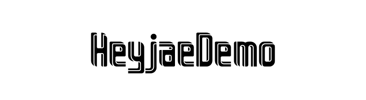 Heyjae Demo  Fuentes Gratis Descargar
