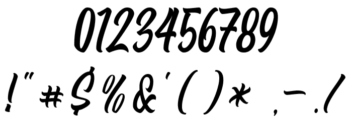 Heykido Regular Font OTHER CHARS