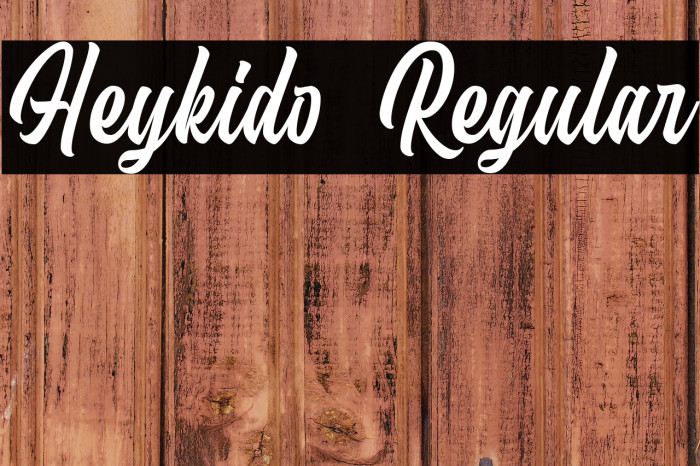 Heykido Regular Example 1