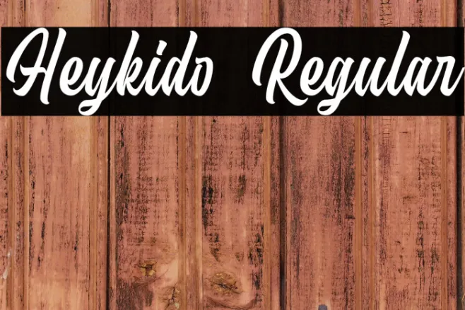 Heykido Regular Example 1