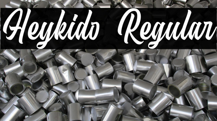 Heykido Regular Example 2