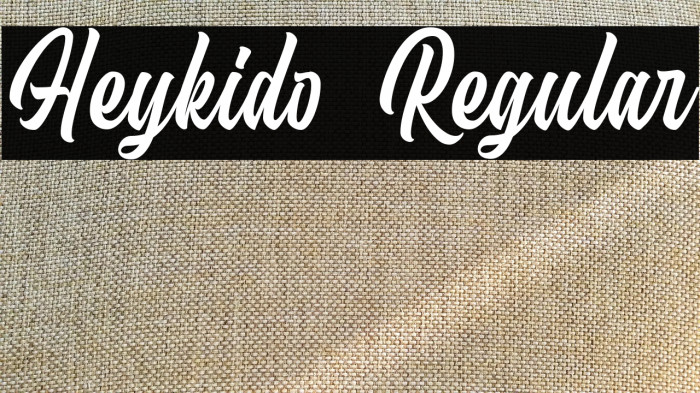 Heykido Regular Example 3