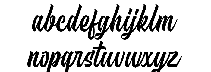 Heykido Regular Font LOWERCASE