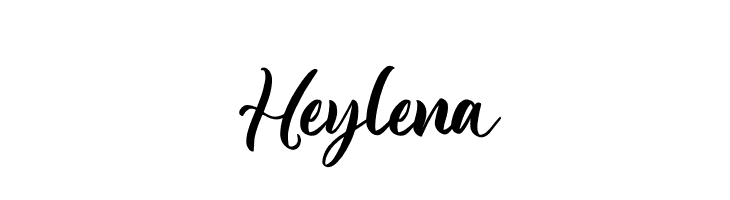 Heylena  les polices de caractères gratuit tlcharger