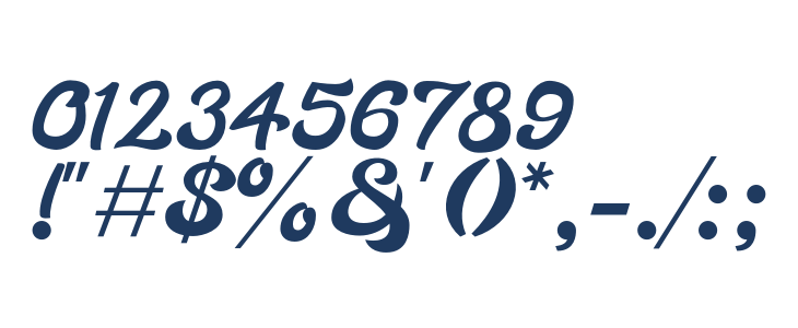 Heylova Script DEMO Regular Other Characters