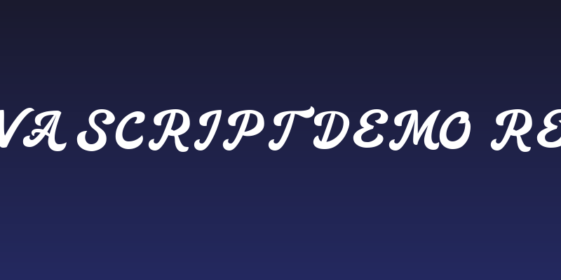 Heylova Script DEMO Regular Social Header