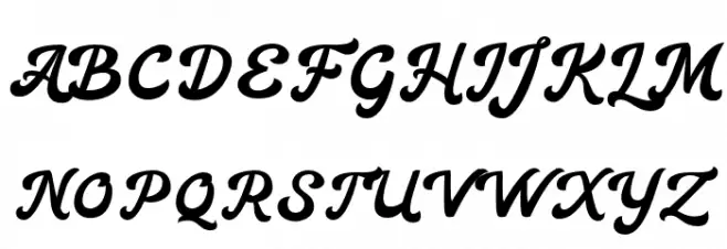 Heylova Script DEMO Regular Fonte MAIÚSCULAS