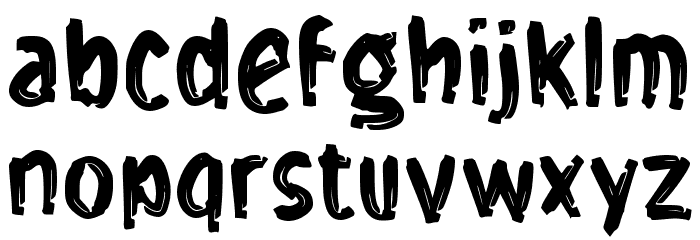 Heyo Font LOWERCASE
