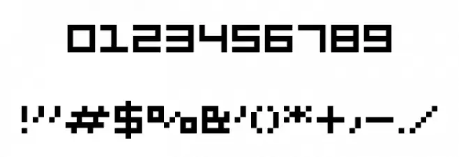 Heytext Font OTHER CHARS