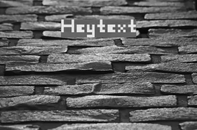 Heytext Font examples