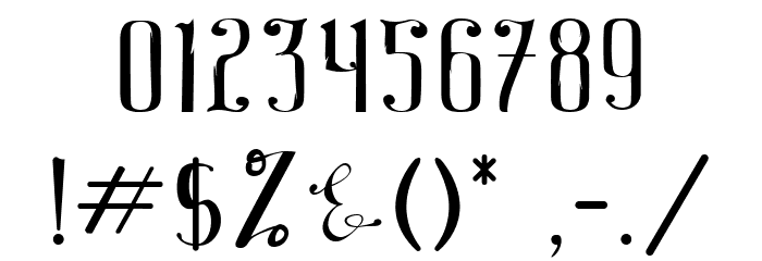 Heywa Font OTHER CHARS