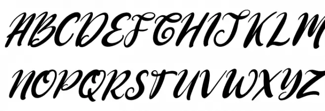 Heywolf Italic 字体 大写
