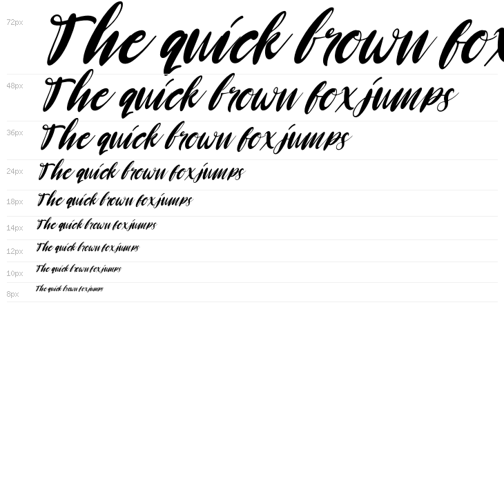 Heywolf Italic Waterfall