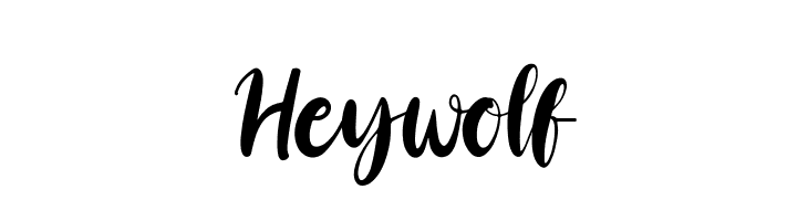 Heywolf  Descarca Fonturi Gratis