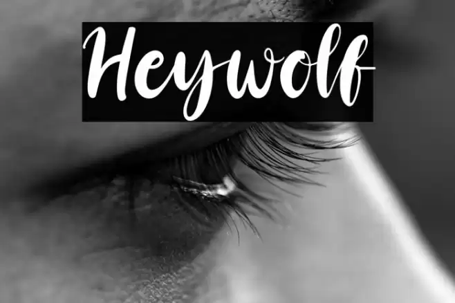 Heywolf Font examples