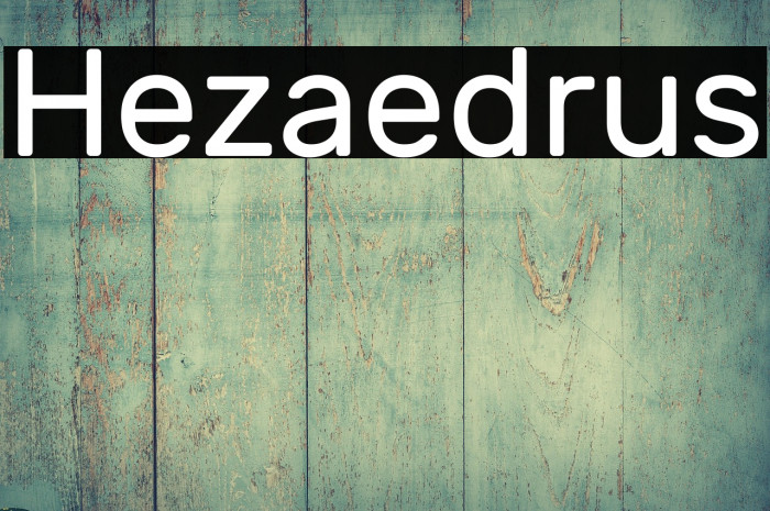 Hezaedrus Example 1